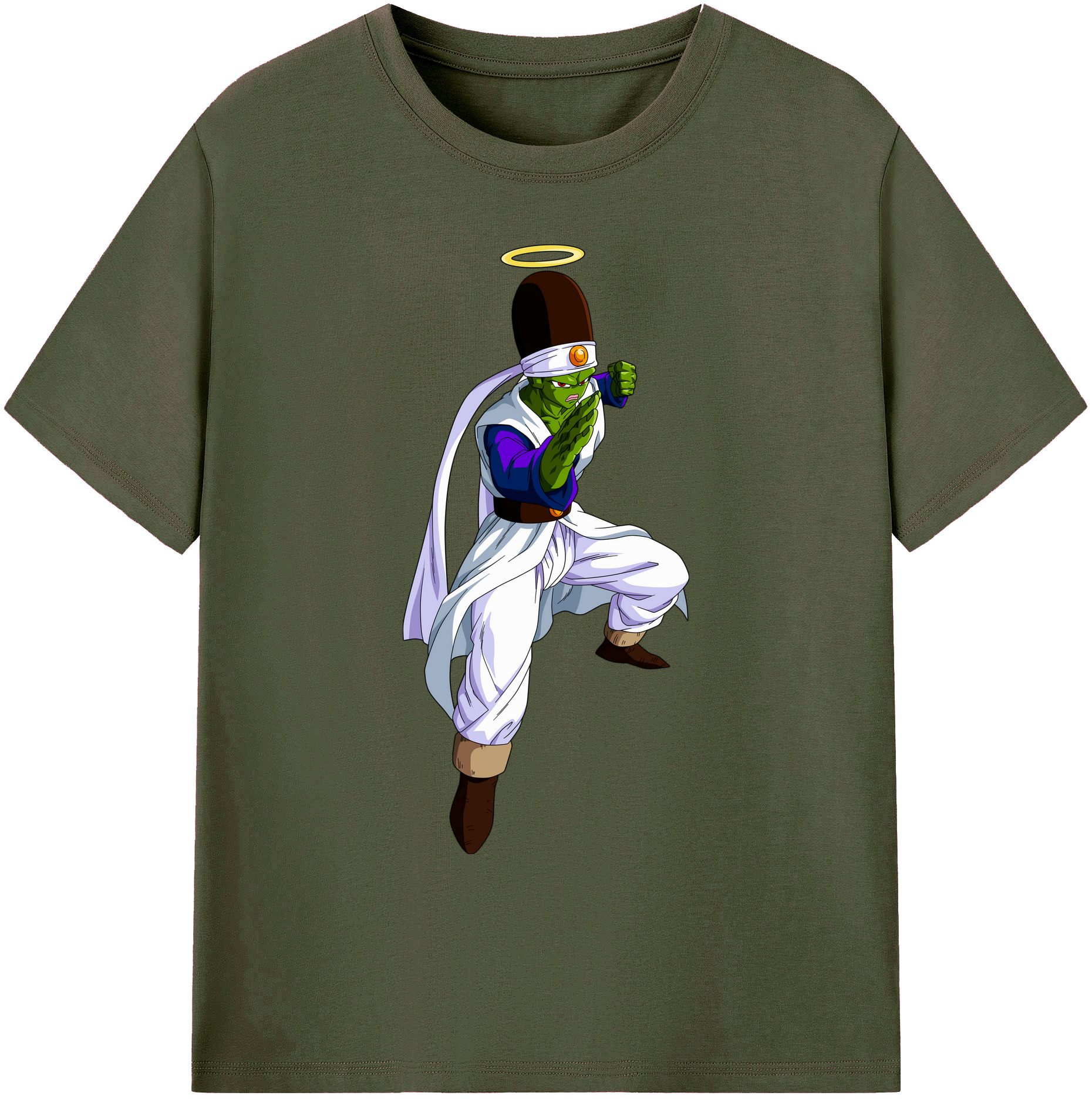 （画像用） ドラゴンボール パイクーハン DRAGON BALL Pikkon 綿100％ メンズ半袖Tシャツ｜肌触りやわらか＆通気性